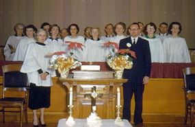 Methodist choir 1951